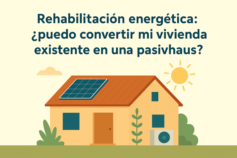 Rehabilitación energética: ¿puedo convertir mi vivienda existente en una Passivhaus?